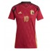 Camisa de time de futebol Bélgica Romelu Lukaku #10 Replicas 1º Equipamento Feminina Europeu 2024 Manga Curta